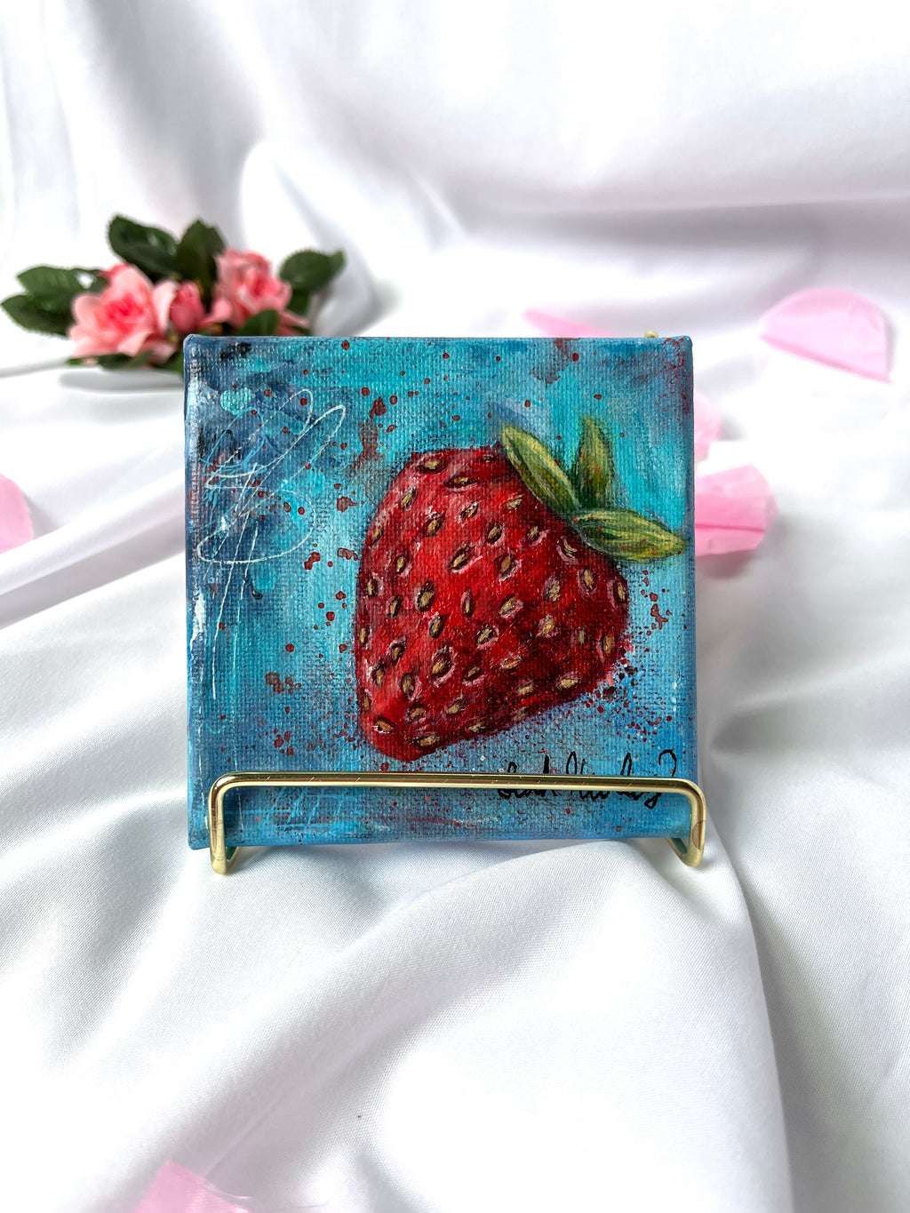 Strawberry Original Painting