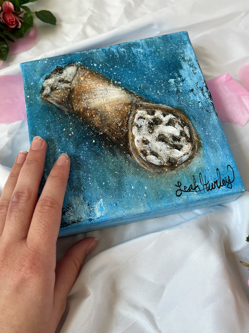 “Sweet Italian” Original Painting - 6x6”