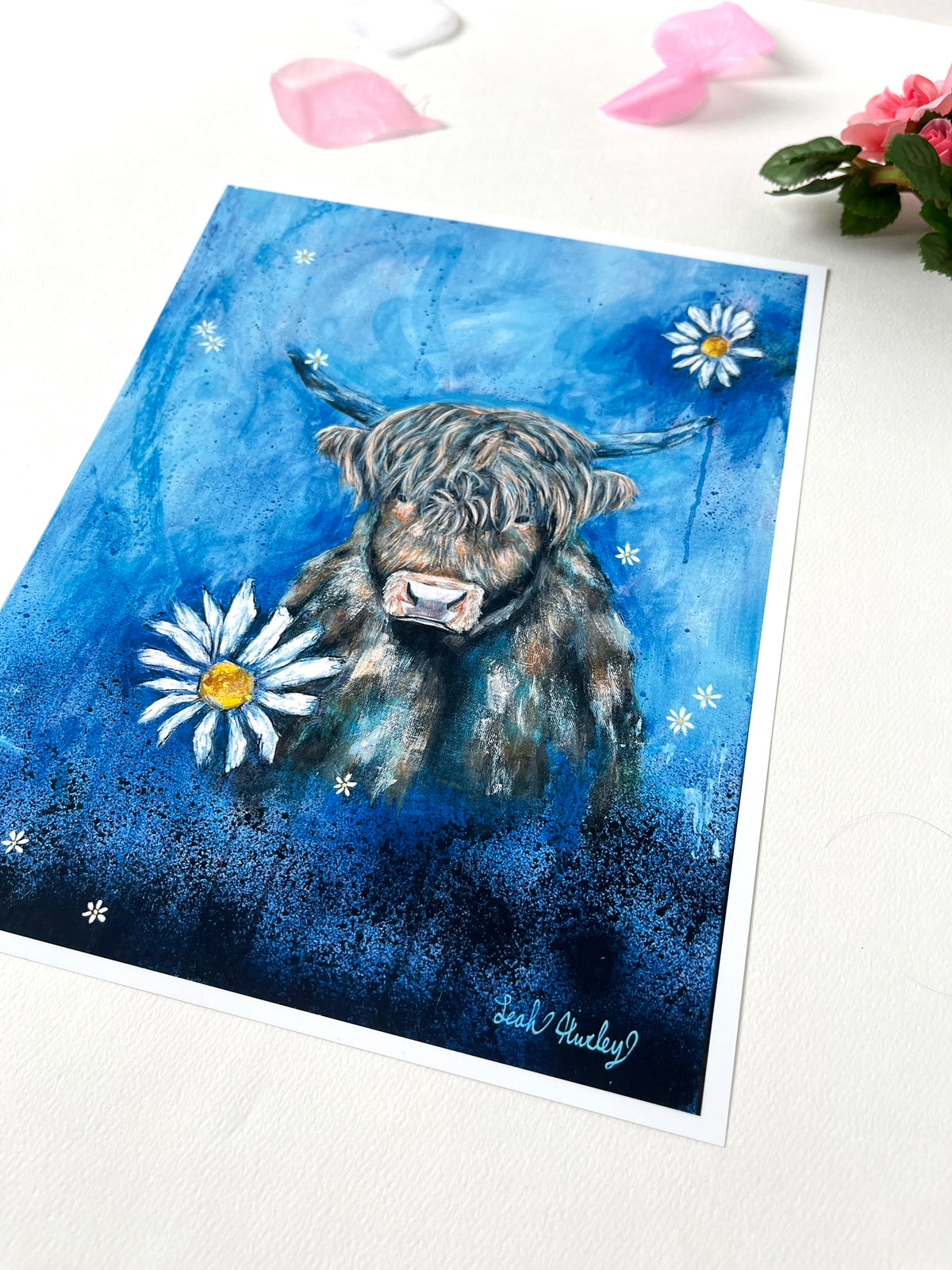 “Flowers in the Wind” Print