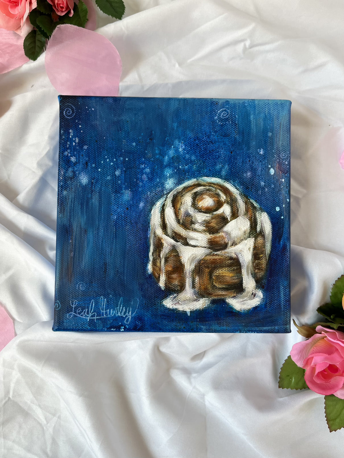 “Sweet Cinnamon” Original Painting - 6x6”