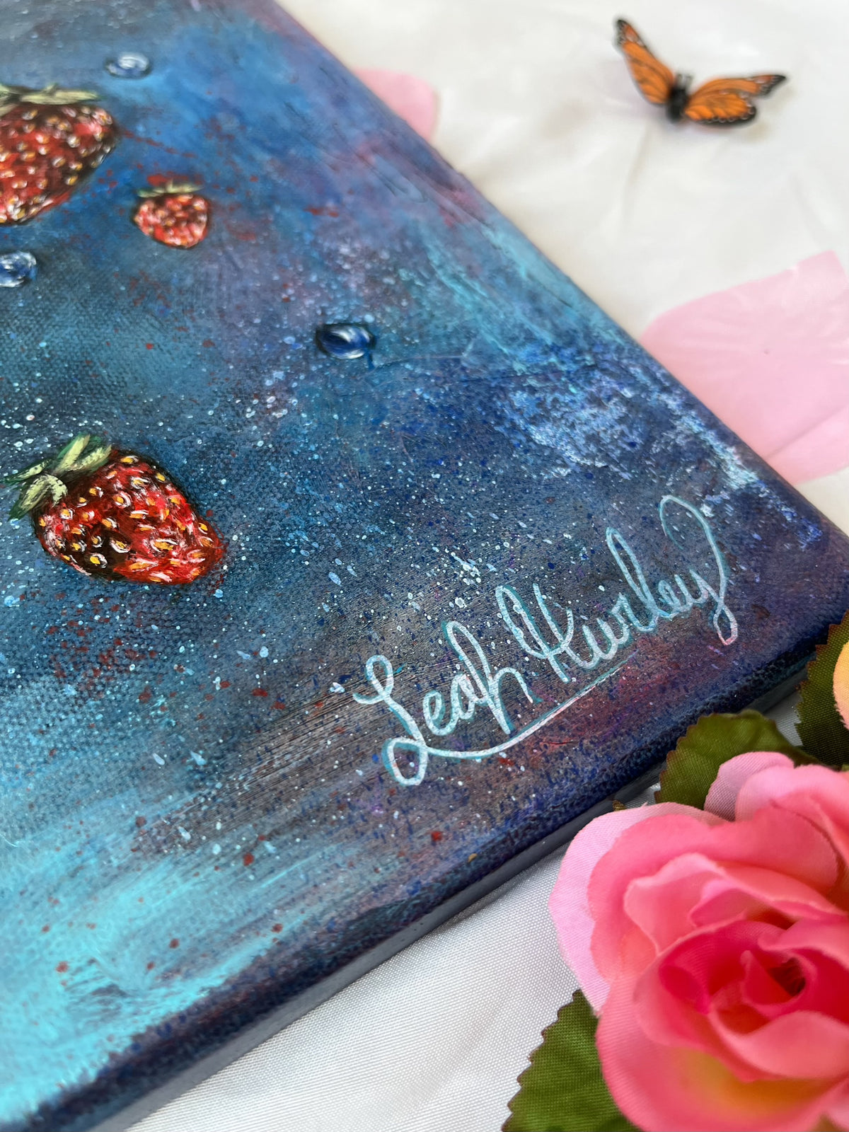 “Berries and Sugar” Original Painting - 11x14”
