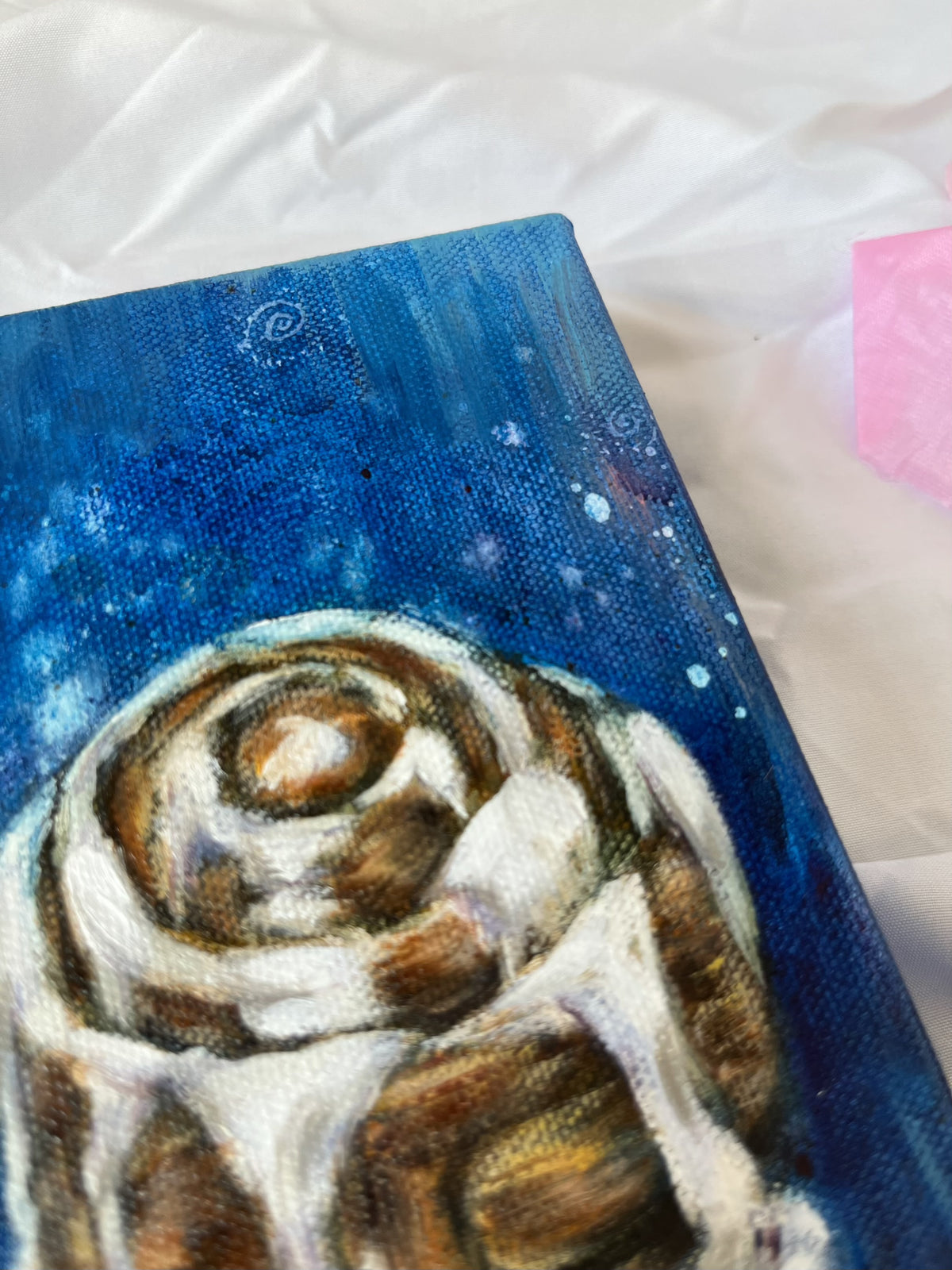 “Sweet Cinnamon” Original Painting - 6x6”