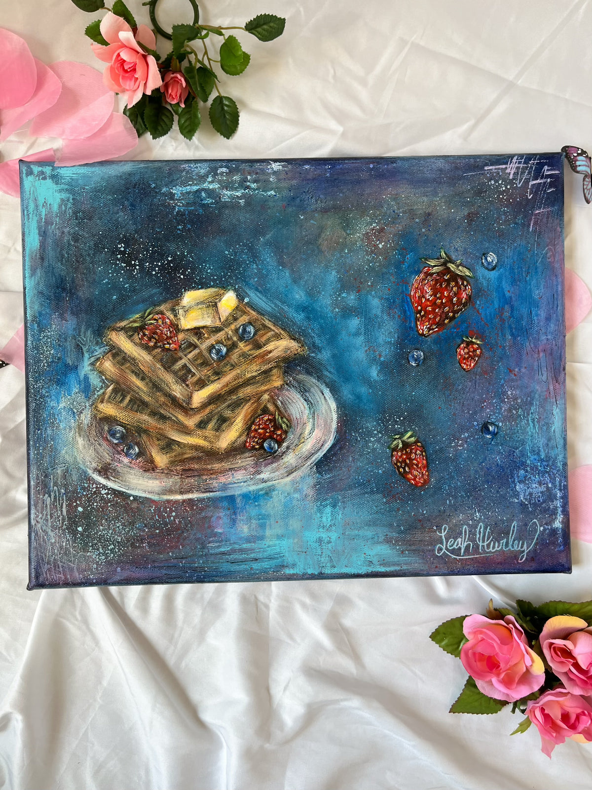 “Berries and Sugar” Original Painting - 11x14”