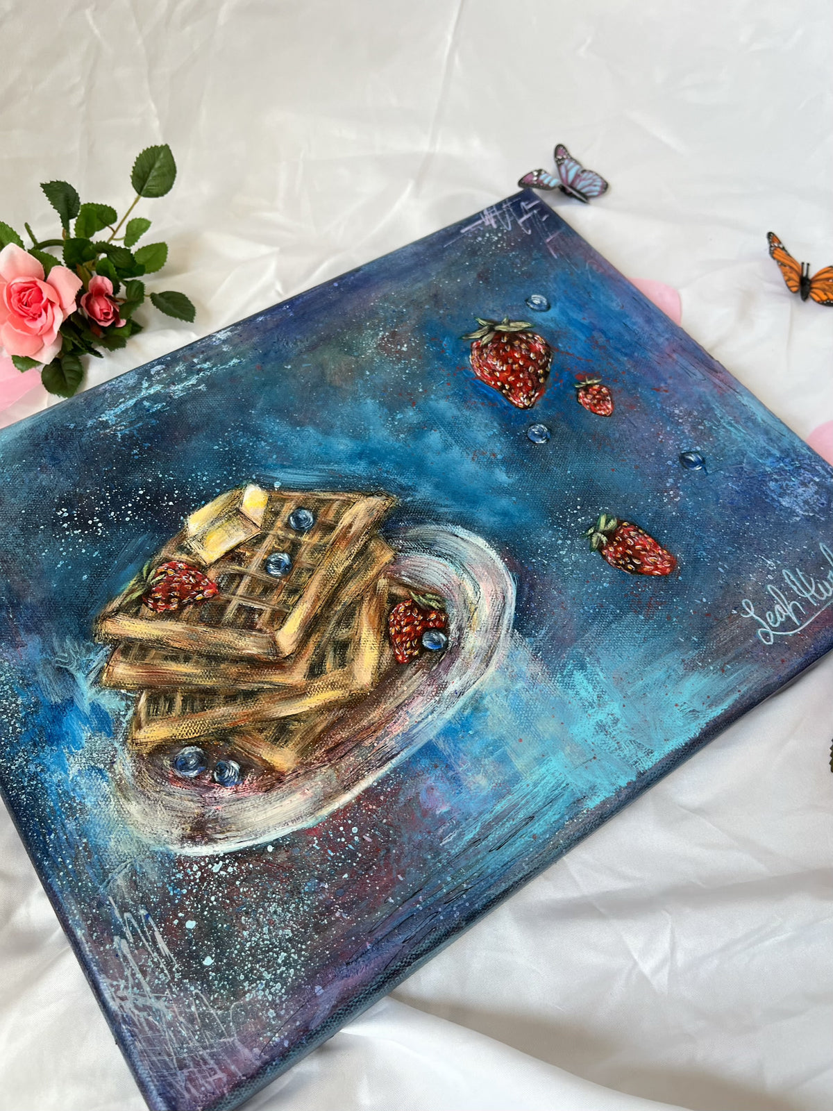 “Berries and Sugar” Original Painting - 11x14”