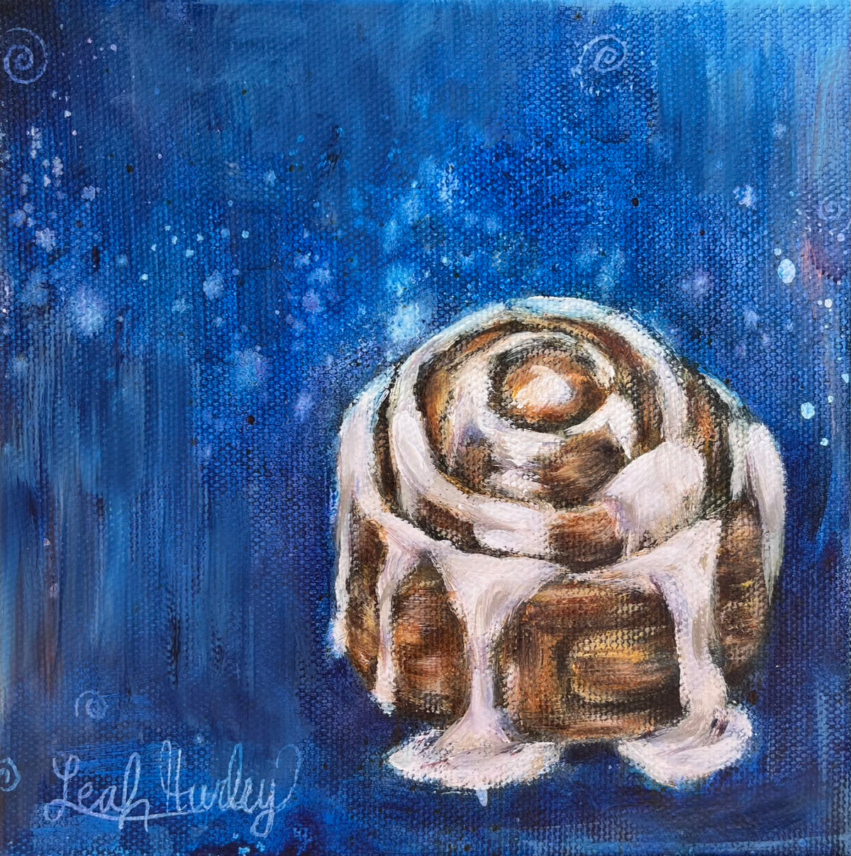 “Sweet Cinnamon” Original Painting - 6x6”
