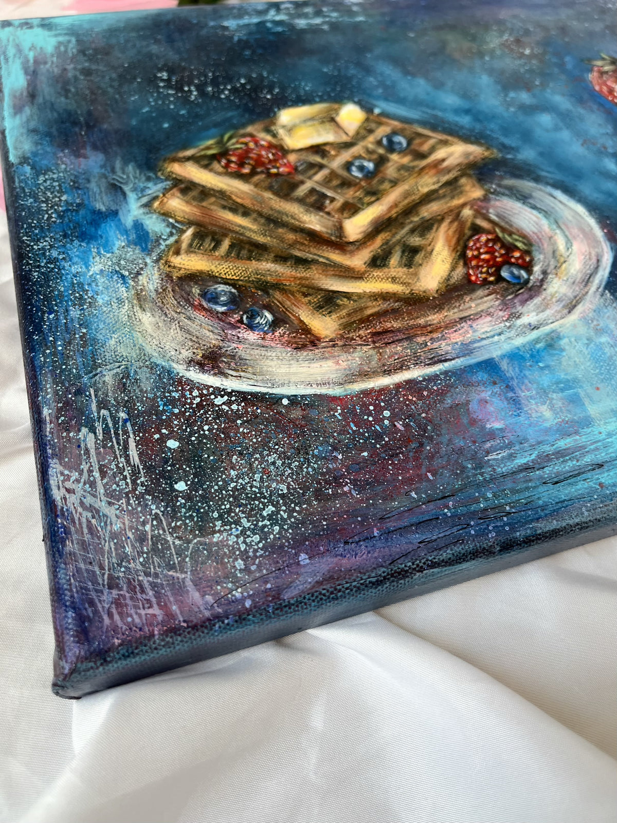 “Berries and Sugar” Original Painting - 11x14”