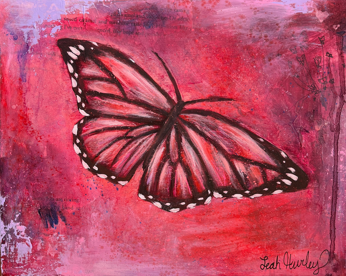 “Butterfly Kisses” Original Painting