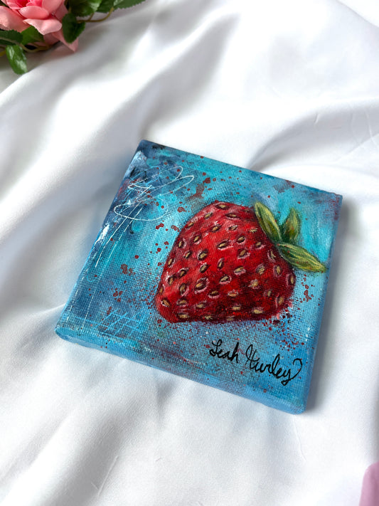 Strawberry Original Painting