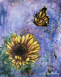 “Petals of Golden” Original Painting