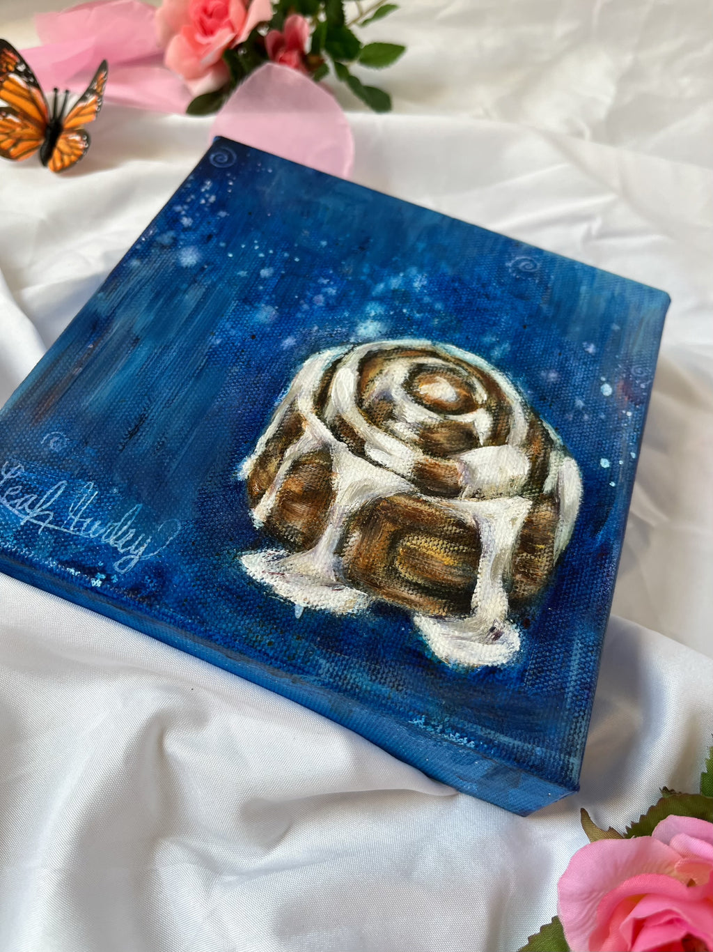 “Sweet Cinnamon” Original Painting - 6x6”