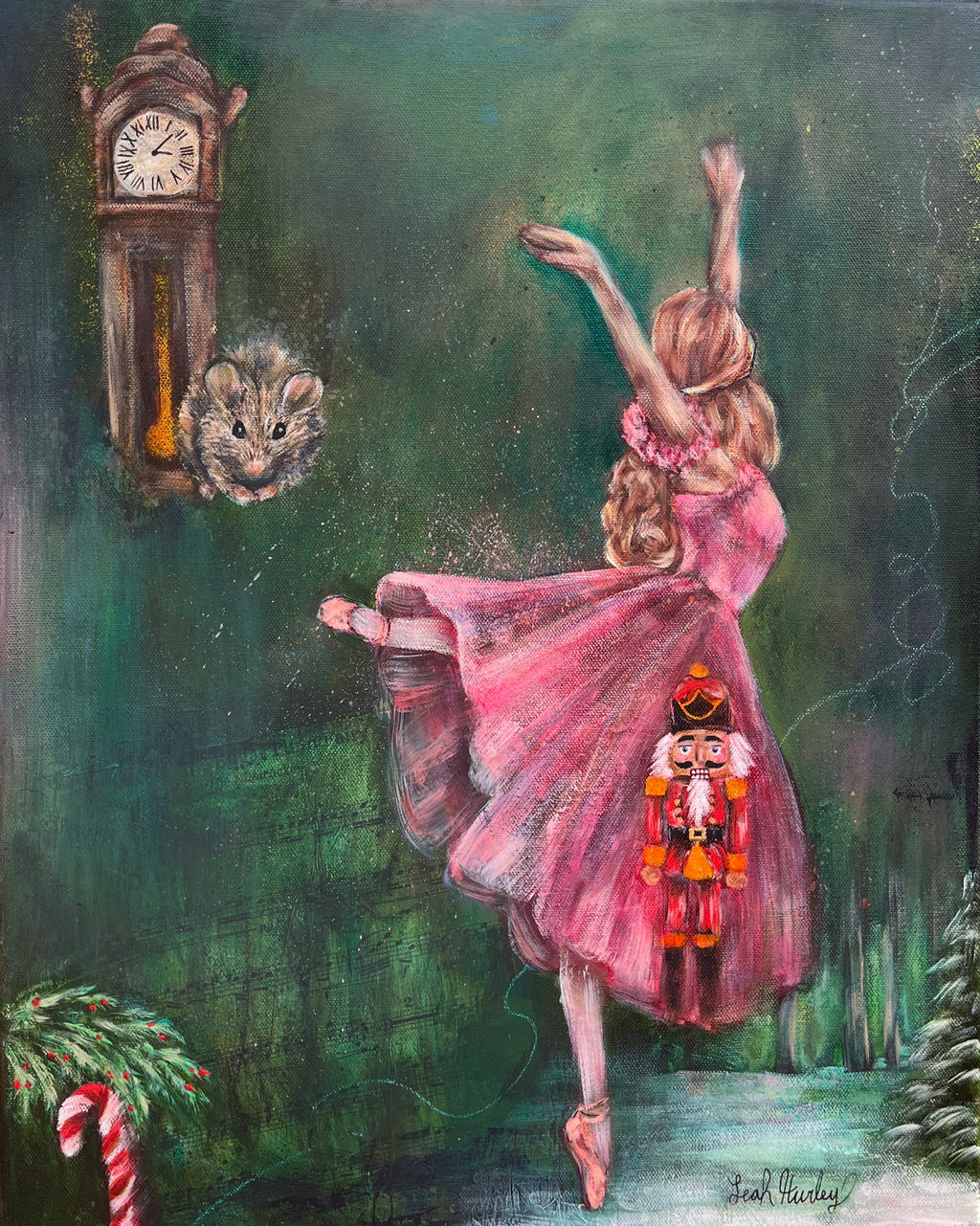 “Sugarplum Daydreams” Original Painting