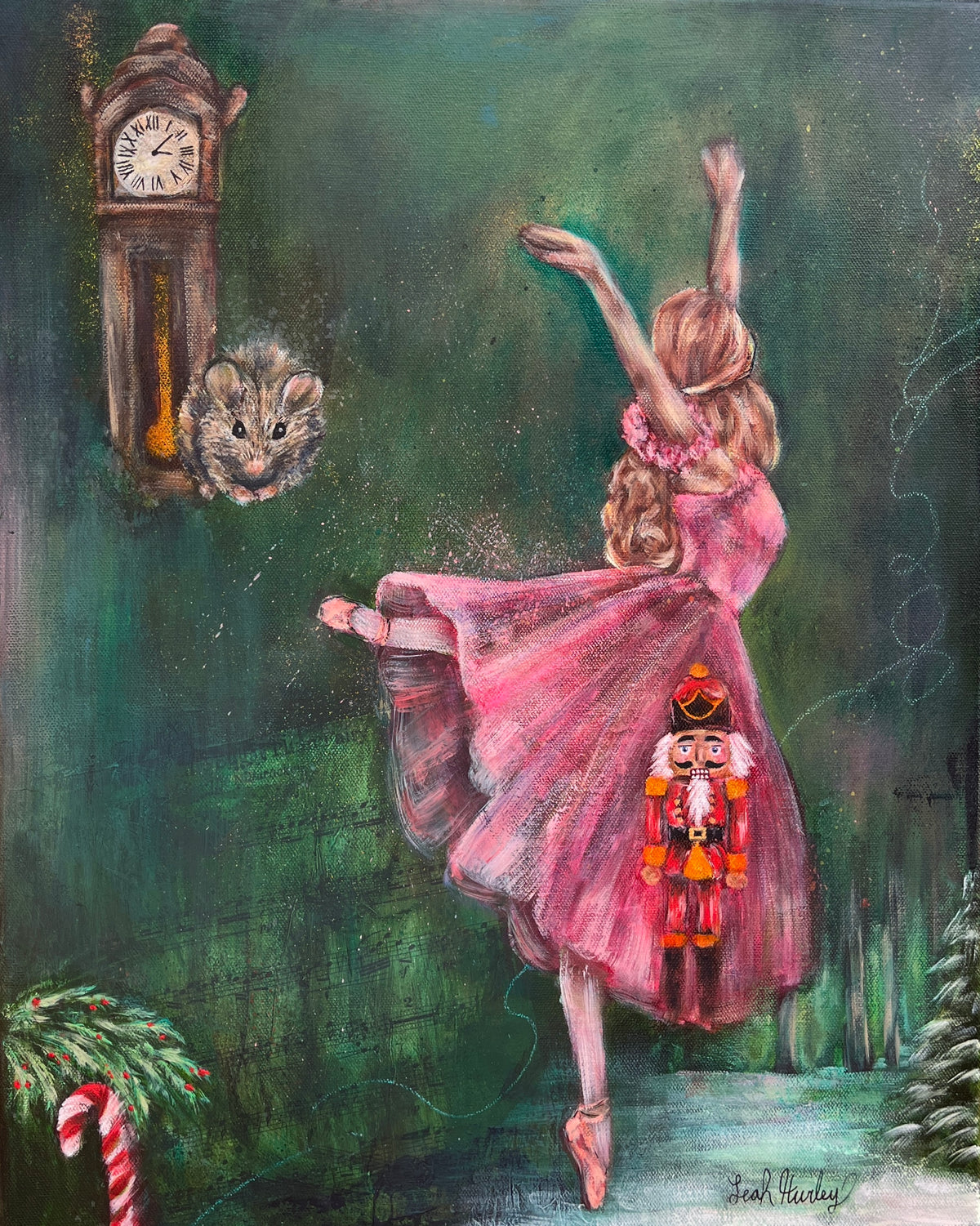 “Sugarplum Daydreams” Original Painting
