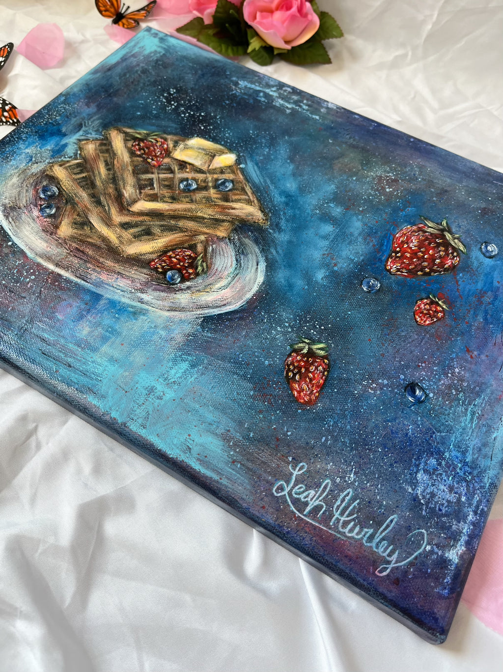 “Berries and Sugar” Original Painting - 11x14”