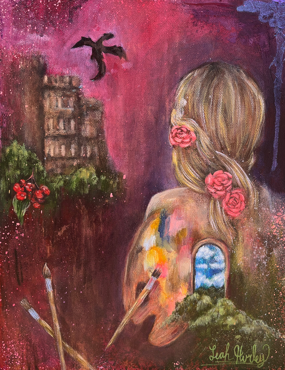 “Rapunzel” Original Painting